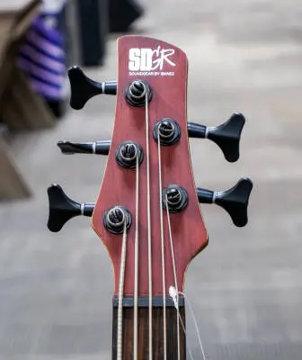 Ibanez - SR505E SR 5-String Electric Bass - Brown Mahogany 2